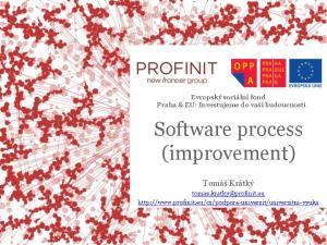 Software process (improvement)