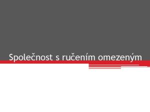 Společnost s ručením omezeným