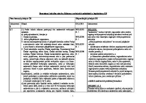 Srovnávací tabulka návrhu Zákona o veřejných zakázkách s legislativou ES. 392L0050 čl L0036 čl L0037 čl L0038 čl
