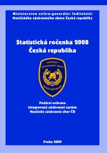 Statistická ročenka 2008 Česká republika