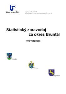 Statistický zpravodaj za okres Bruntál