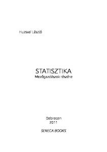 STATISZTIKA Mezőgazdászok részére