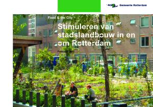 Stimuleren van stadslandbouw in en om Rotterdam