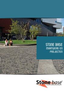 STONE BASE MAATWERK en PROJECTEN. Stone base. exclusive natural stone products