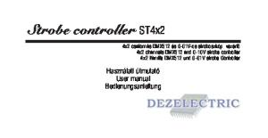 Strobe controller ST4x2