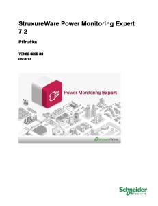 StruxureWare Power Monitoring Expert 7.2