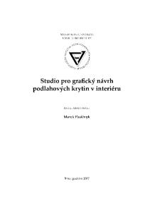 Studio pro grafický návrh podlahových krytin v interiéru