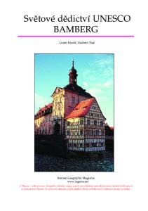 Svìtové dìdictví UNESCO BAMBERG