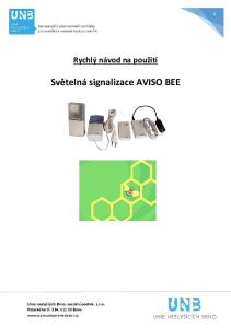 Světelná signalizace AVISO BEE