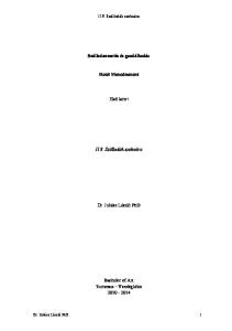 Szállodavezetés és gazdálkodás. Hotel Menedzsment. Első kötet. II.9. Szállodák szobaára. Dr. Juhász László PhD