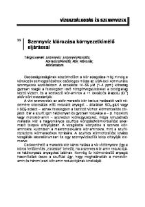 Szennyvíz klórozása környezetkímélő eljárással