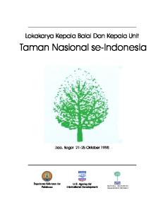 Taman Nasional se-indonesia