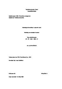 Technická univerzita v Liberci Hospodářská fakulta. Marketingová komunikace v cestovním ruchu. Marketing communication in tourism