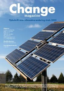 Tijdschrift over klimaatverandering sinds 2005