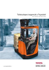 Tolóoszlopos targoncák a Toyotától