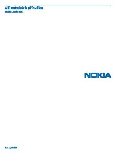 Uživatelská příručka Nokia Lumia 625
