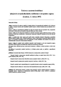 Úmluva o uznávání kvalifikací týkajících se vysokoškolského vzdělávání v evropském regionu (Lisabon, 11. dubna 1997)