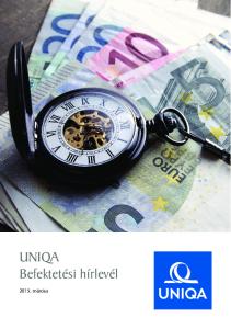 UNIQA Befektetési hírlevél március