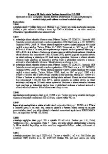 Usnesení 58. Rady města Tachova konané dne Rada města: č.1846 schvaluje č.1847 schvaluje schvaluje č.1848 neschvaluje