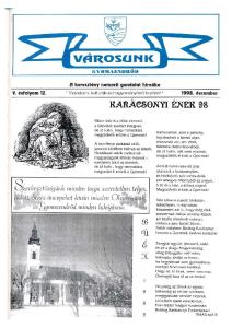 VfÍROSUttl< GYOMAENDRŐD. Mikor létünk a télbe dermed, s tűlevelek zsoltárt zizegnek, de jó tudni, hogy nemsokára. m egszületik értünk a Gyermek!