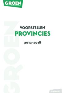 VOORSTELLEN PROVINCIES