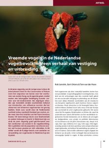 Vreemde vogels in de Nederlandse vogelbevolking: een verhaal van vestiging en uitbreiding