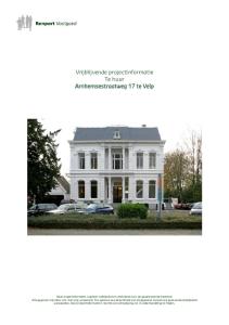 Vrijblijvende projectinformatie Te huur Arnhemsestraatweg 17 te Velp