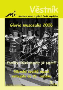 Věstník AMG. Zápis ze zasedání senátu dne 29. května 2007 v Národním muzeu