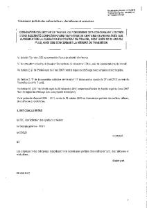 Vu la convention collective de travail n019 conclue le 19 décembre 1974 au sein du Conseil national du Travail;