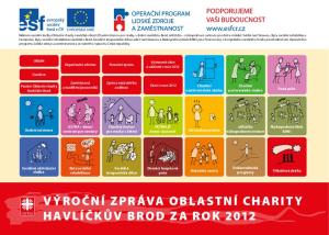 VÝROČNÍ ZPRÁVA OBLASTNÍ CHARITY HAVLÍČKŮV BROD ZA ROK 2012