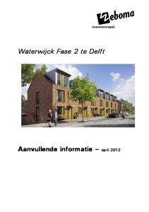 Waterwijck Fase 2 te Delft