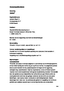 Wetenschappelijke bijsluiter. Benaming Dipidolor. Registratiehouder Janssen-Cilag N.V. Antwerpseweg B-2340 Beerse. Fabrikant