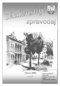 Z obsahu. erven Zvolen nový editel Z Zprávy z M Pozvánka na koncert Mitte Europa Pr h Dne d tí ve Skalné. Cena 3,-K