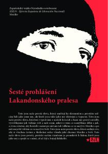 Zapatistické vojsko Národního osvobození (EZLN - Ejército Zapatista de Liberación Nacional) Mexiko Šesté prohlášení Lakandonského pralesa