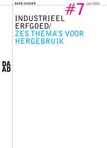 ZES THEMA S VOOR HERGEBRUIK. DAAD-CAHIER juni 2010