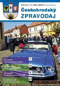 ZPRAVODAJ. Českobrodský. Co nového Záchrana městských hradeb. Ze společnosti Okruh Českobrodský. Co nového Podlipanské kulturní slavnosti