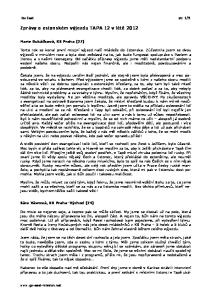 Zprávy o estonském výjezdu TAPA 12 v létě 2012